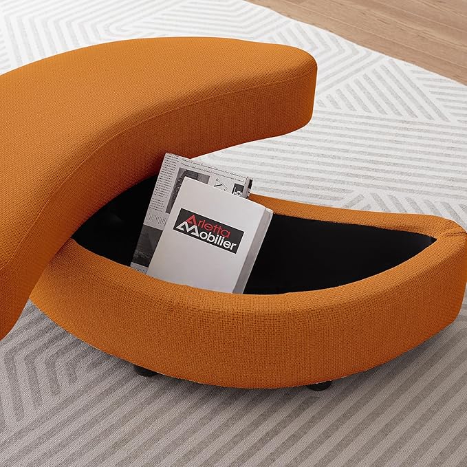 51.2'' Oversized Barrel Armchair - Image 6