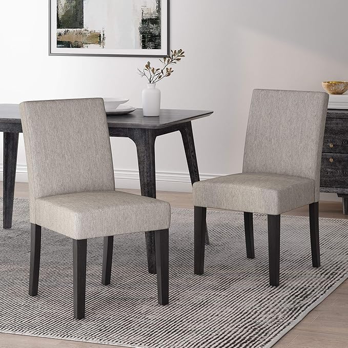 Christopher Knight Home Boling Contemporary Upholstered Dining Chair, Light - Image 2