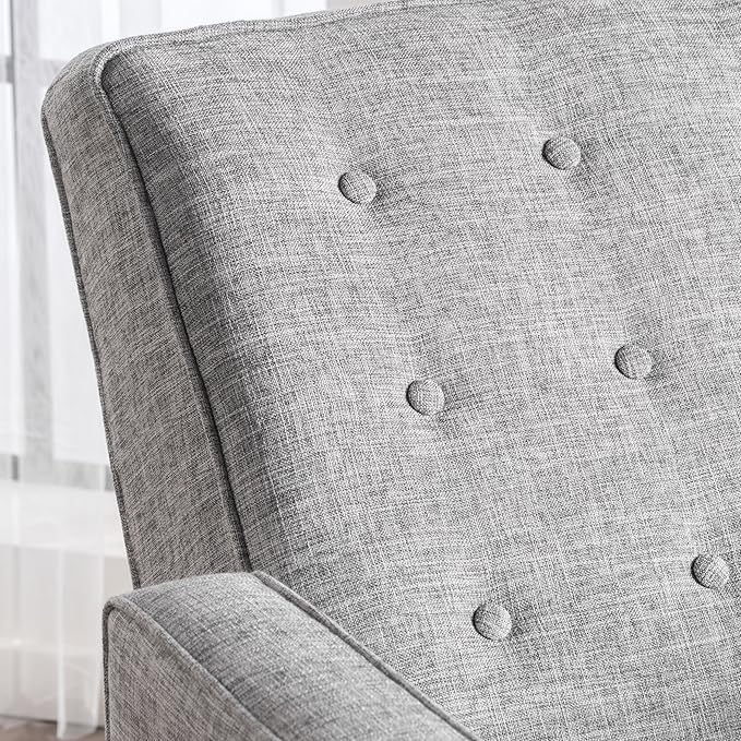 Christopher Knight Home Mervynn Mid-Century Modern Fabric Recliners, 2-Pcs Set - Image 6