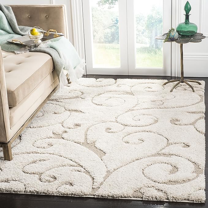 SAFAVIEH Florida Shag Collection Accent Rug - Image 3