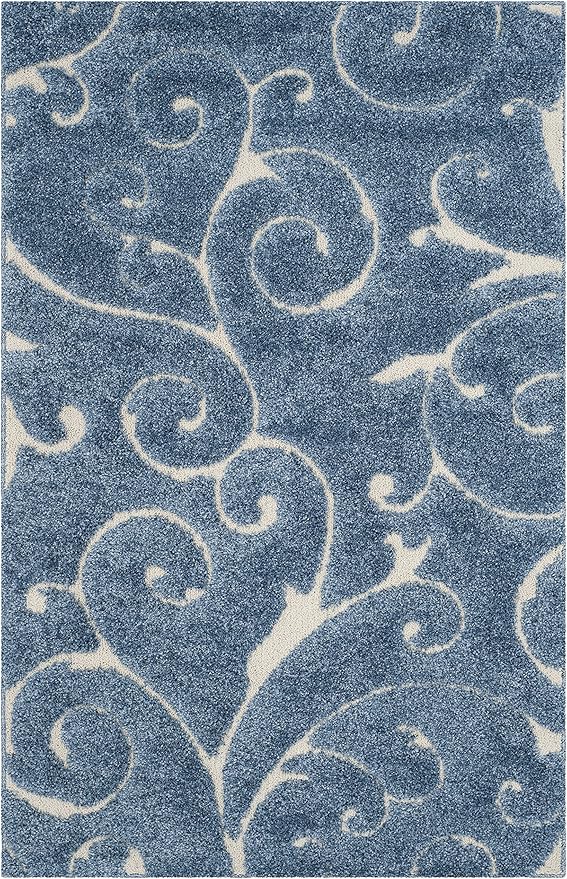 SAFAVIEH Florida Shag Collection Accent Rug - Image 2
