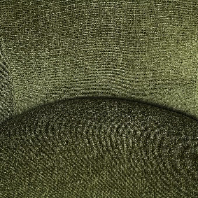 POLY & BARK Poole Lounge Chair in Distressed Green Velvet - Image 11