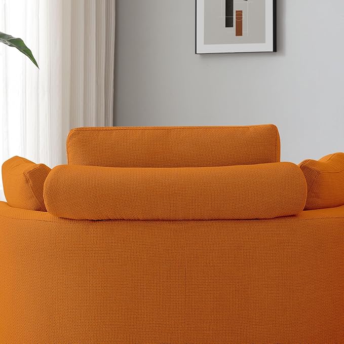 51.2'' Oversized Barrel Armchair - Image 9