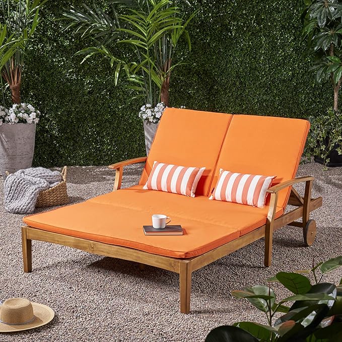 Christopher Knight Home Samantha Double Chaise Lounge - Image 2