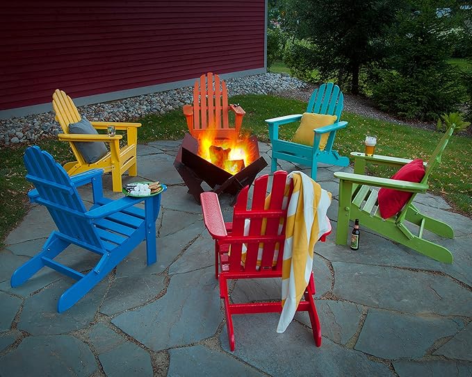POLYWOOD AD5030AR Classic Folding Adirondack Chair, Height: 35.00" - Image 2
