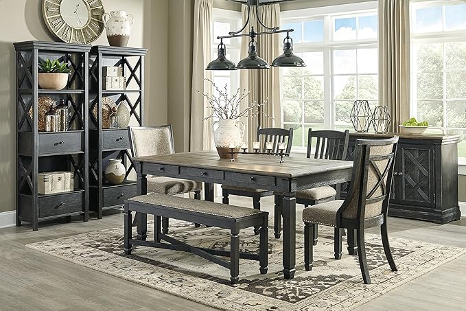 Signature Design by Ashley Tyler Creek Urban Farmhouse Upholstered Dining Chair - Image 10