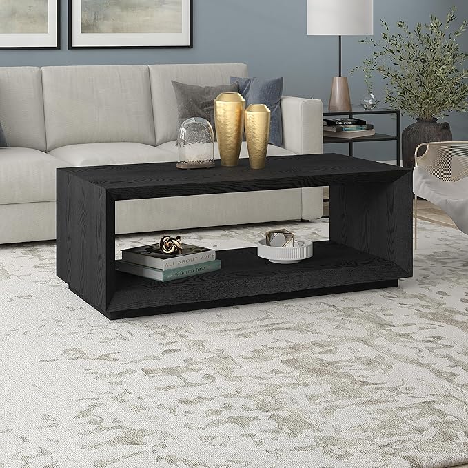 Henn&Hart 48" Rectangular Coffee Table - Image 6