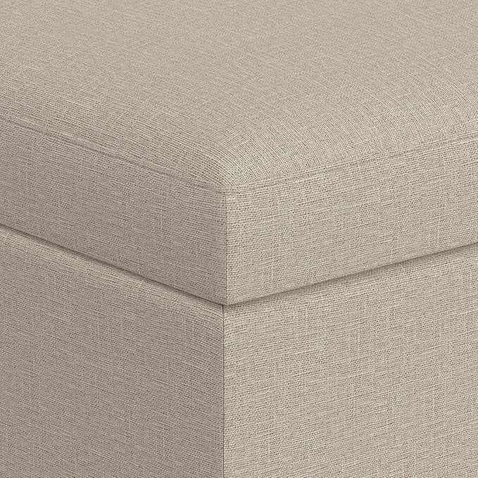 SIMPLIHOME Owen 34 inch Wide Mid Century Modern Rectangle Coffee Table Storage - Image 9