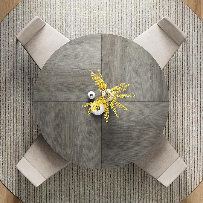 IRONCK 47.2" Round Dining Table - Image 7