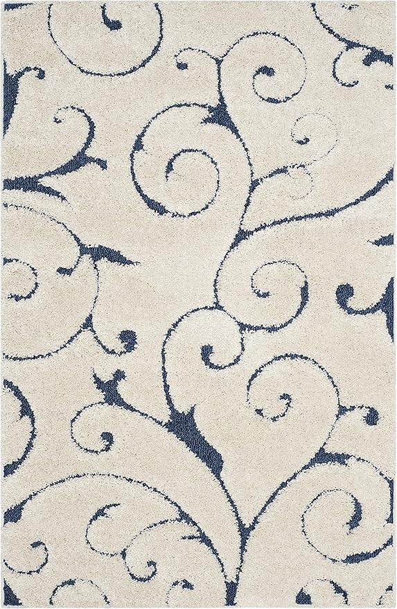 SAFAVIEH Florida Shag Collection Accent Rug - Image 2