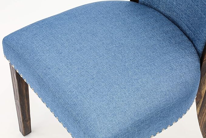 East West Furniture V777VE721-7 7 Piece Dining Room Table Set Consist of a - Image 14