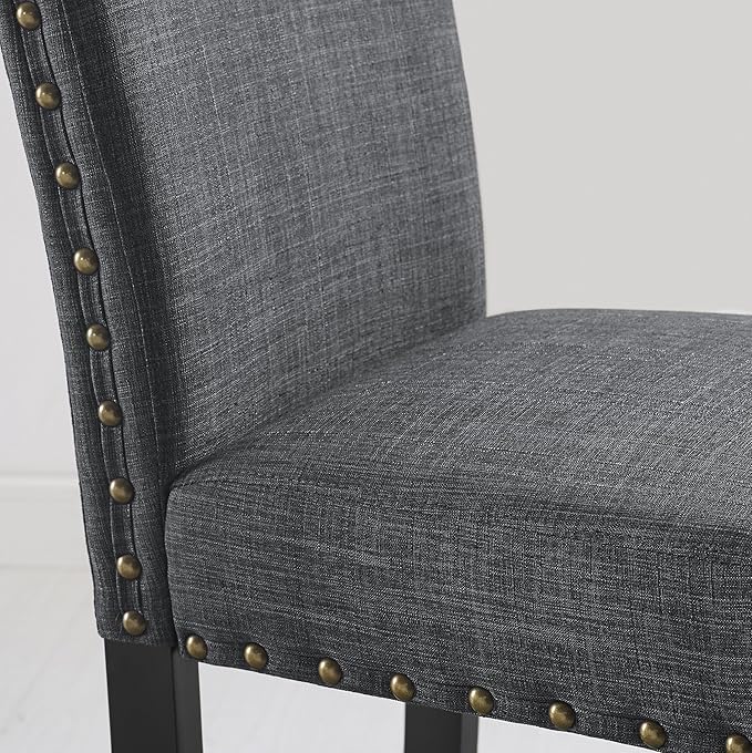 Roundhill Furniture PC164TA Biony Fabric Bar Stools - Image 3
