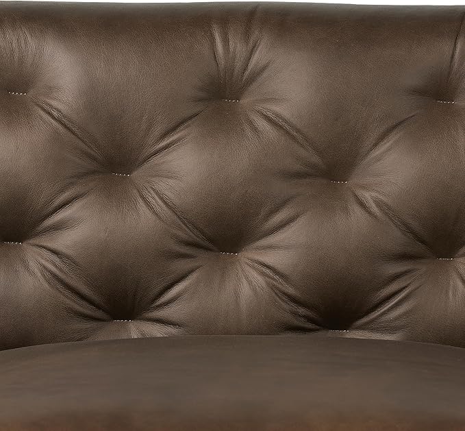 POLY & BARK Essex Leather Couch - Image 9