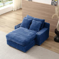 48.8" W Oversized Chaise Daybed Lounge Sleeper Chair Bed by Unknown