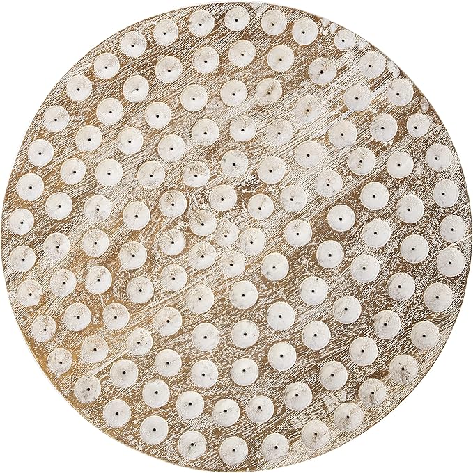 SEI Furniture Campti Round Accent Table - Image 7