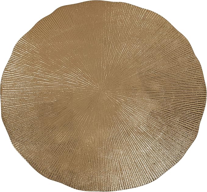 Kate and Laurel Sancia Modern Side Table, Sand Casted Iron Table - Image 6