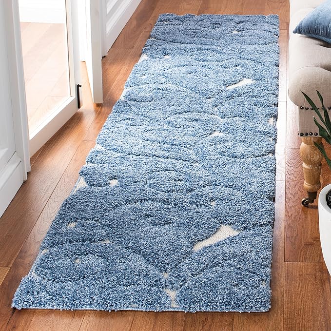 SAFAVIEH Florida Shag Collection Runner Rug by SAFAVIEH