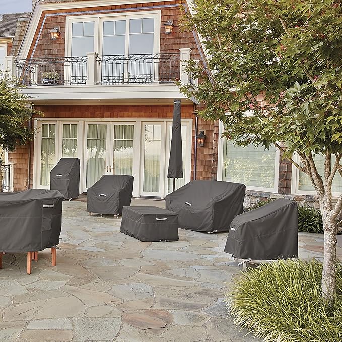 Classic Accessories Ravenna Water-Resistant 88 Inch Rectangular/Oval Patio - Image 8