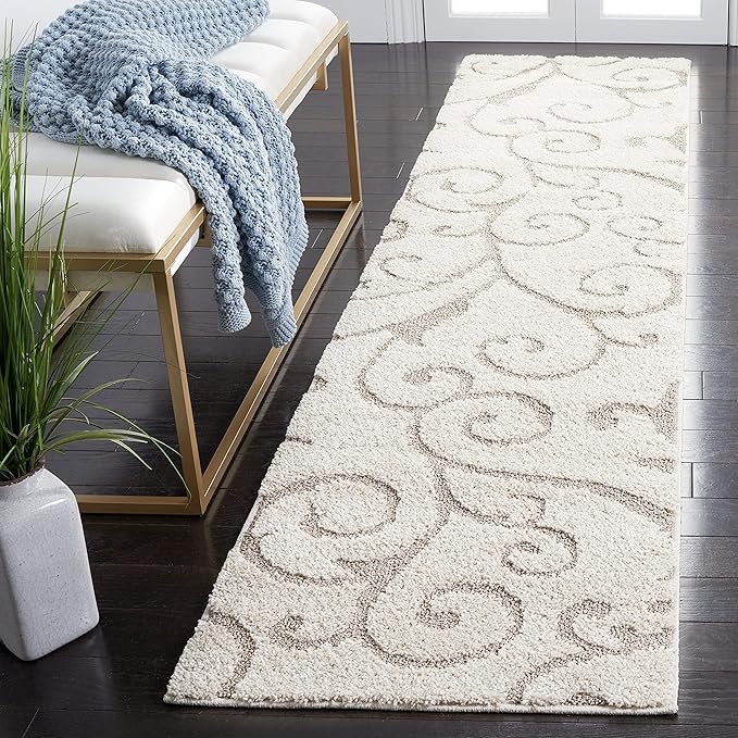 SAFAVIEH Florida Shag Collection Runner Rug by SAFAVIEH