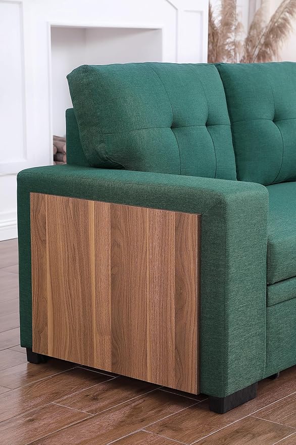 Devion Furniture Garisa 4-in-1 Convertible L Shaped Couch - Image 10
