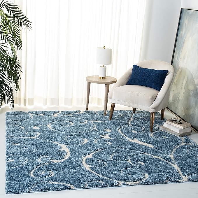 SAFAVIEH Florida Shag Collection Area Rug by SAFAVIEH