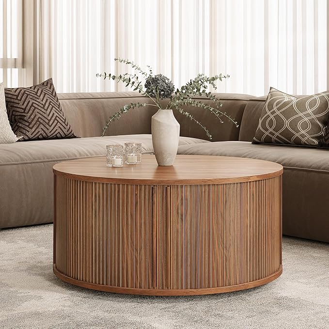 WERMO 35'' Round Coffee Table by WERMO
