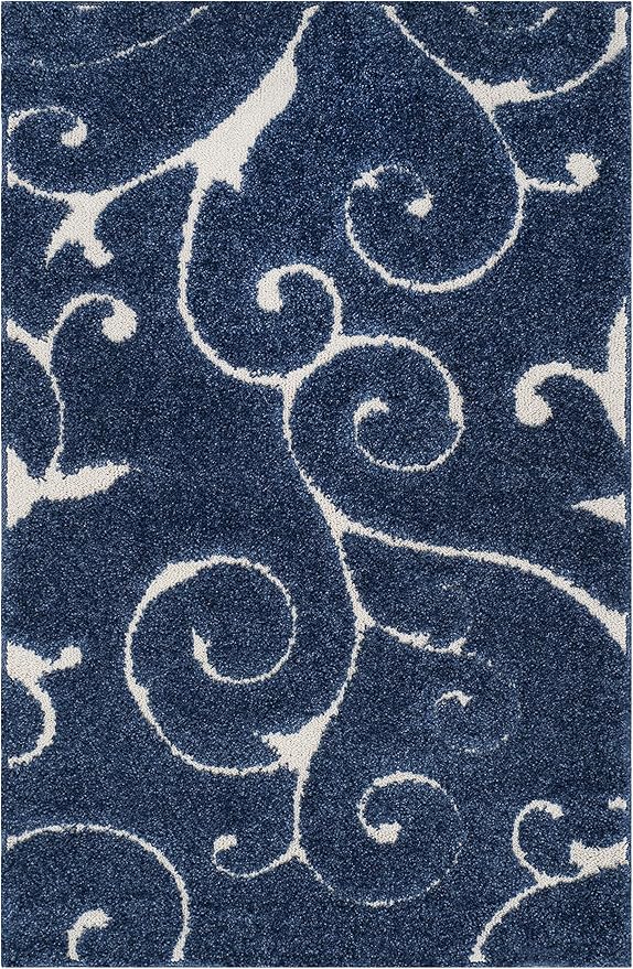 SAFAVIEH Florida Shag Collection Accent Rug - Image 2