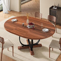 59" Round Extendable Dining Table by Einhomn