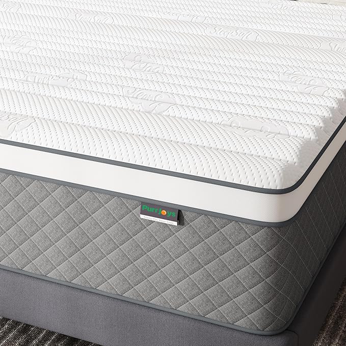14 Inch Queen Mattress, Cooling-Gel Memory Foam and Pocket Spring Hybrid - Image 3