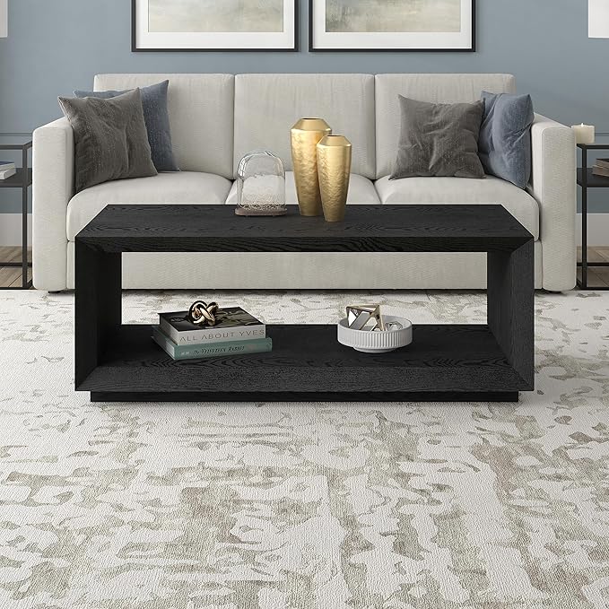 Henn&Hart 48" Rectangular Coffee Table - Image 7