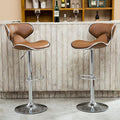 Roundhill Furniture Masaccio Cushioned Leatherette Upholstery Airlift by RoundhillFurniture