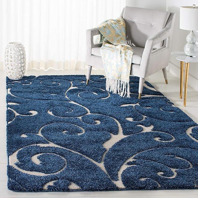 SAFAVIEH Florida Shag Collection Accent Rug by SAFAVIEH