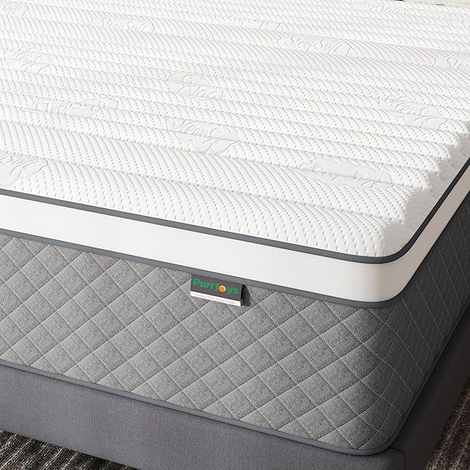 14 Inch Full Mattress, Cooling-Gel Memory Foam and Pocket Spring Hybrid Mattress - Image 4