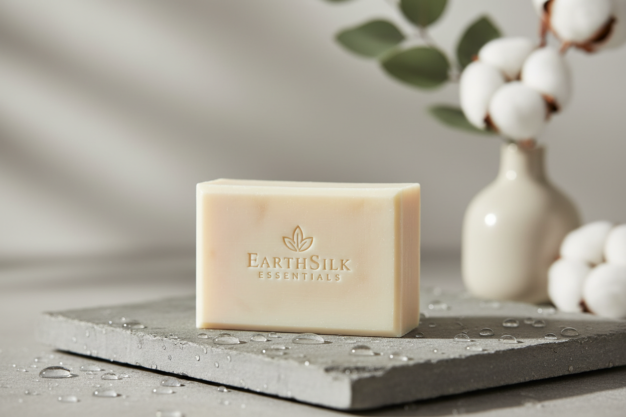 Bath & Body Soap

Description:
EarthSilk Essentials bath and body soap is crafted for gentle, effective cleansing of skin and scalp. Designed to complement wig wearers’ routines, it cleans without over-drying and supports a fresh, comfortable feel throughout the day. Perfect for daily use and all skin types. (make it real photo)
